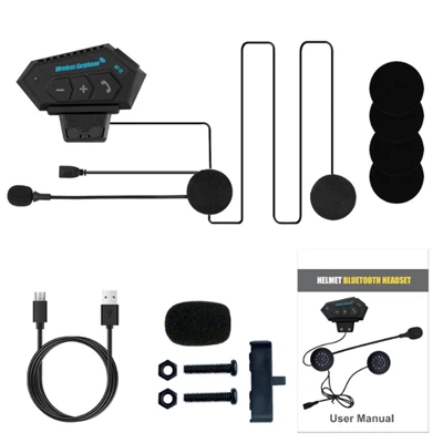 오토바이 헬멧 헤드폰 BT12